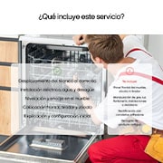 LG Instalación Panel Lavavajillas Integrable, ServicioIPLI