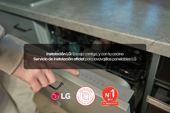 LG Instalación de Lavavajillas Integrable LG, ServicioIPLI