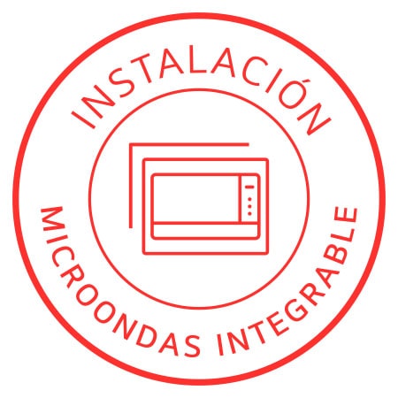 Instalación de microondas integrable LG - SERVICIOIMI