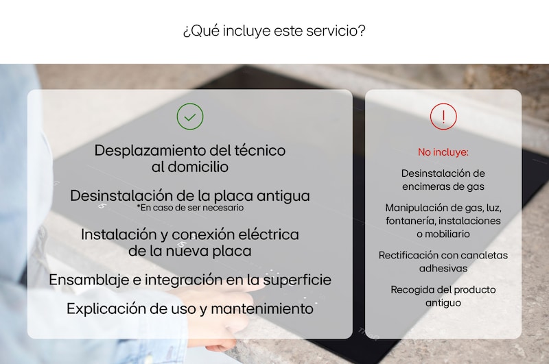 LG Instalación de Placa de Inducción LG, ServicioIPI