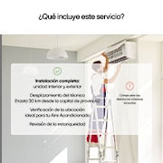 LG Instalación de Aire Acondicionado 1x1 (18-24), Instalación de Aire Acondicionado 1x1 (18-24)