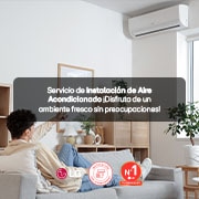 LG Instalación de Aire Acondicionado 1x1 (18-24), Instalación de Aire Acondicionado 1x1 (18-24)