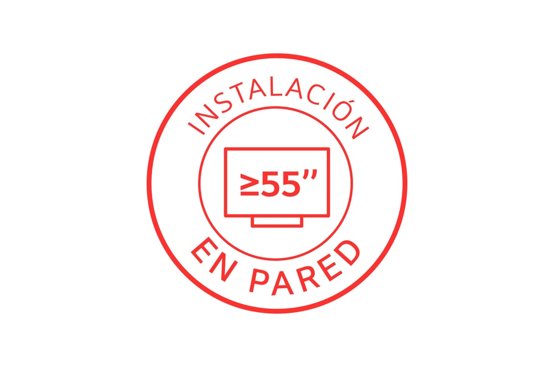 LG Instalación TV en pared hasta 55", ServicioITVP4855