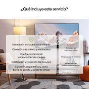 LG Instalación TV en pared hasta 55", ServicioITVP4855
