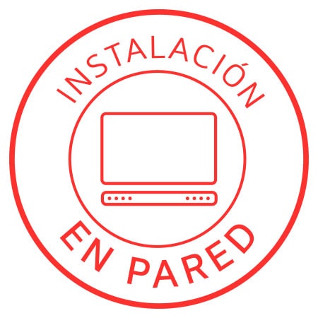 Instalación en pared para TV (hasta 55") y barra de sonido LG - SERVICIOITVP4855BS