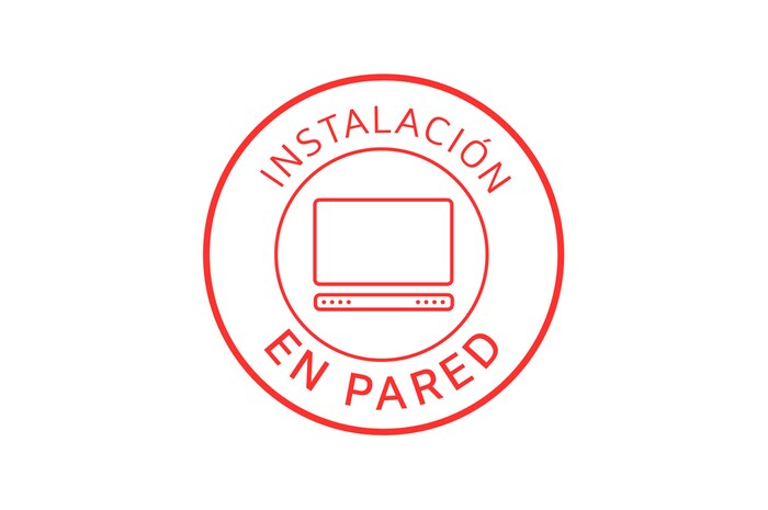 LG Instalación en pared para TV (desde 55") y barra de sonido LG, SERVICIOITVP55BS