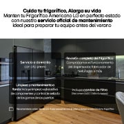 LG Servicio de Mantenimiento para frigoríficos Americanos y American Combi, ServicioMFA