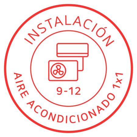Instalación de Aire Acondicionado LG 1x1 (9-12 BTU) - Instalación de Aire Acondicionado 1x1 (9-12)