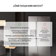 LG Servicio de desmontaje de puertas, SERVICIODPSXS