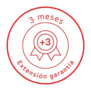 Vista frontal de Regalo Extensión de Garantía 3 meses 3MESES-EXTENSION-GARANTIA