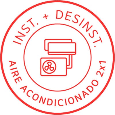 LG Instalación y Desinstalación de Aire Acondicionado 2x1, Inst y Desinst de Aire Acondicionado 2x1