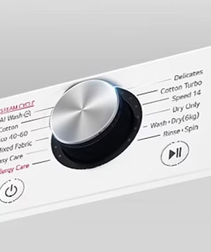Imagen display lavadora