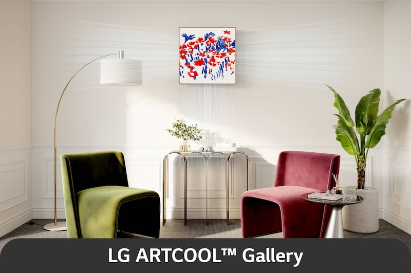 LG  ARTCOOL GALLERY PHOTO Aire Acondicionado 1x1 con bomba de calor , GALLERY12PH2.SET