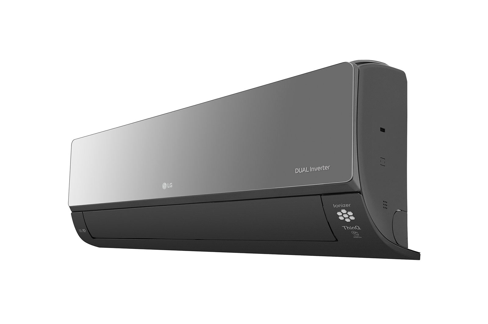 LG 3,5kW Artcool Mirror Aire Acondicionado Bomba de Calor Negro WiFi, AC12BK