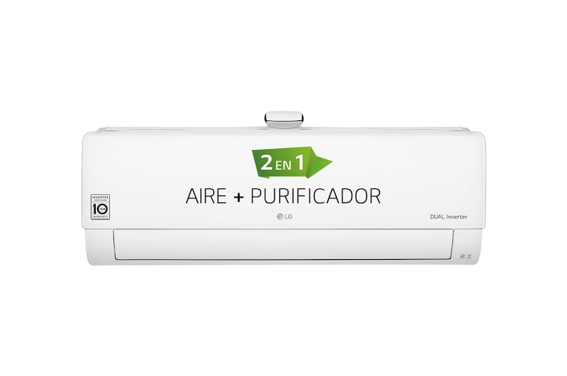 LG Air Purifying Wifi R32: 2 en 1: Aire Acondicionado + Purificador con Wifi integrado, 3,5 KW, bomba de calor inverter A++/A+, 32PURIFY12