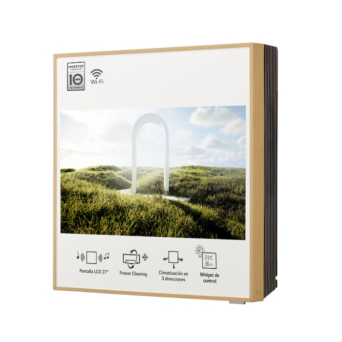 LG GALLERY 12 LCD: Aire Acondicionado, A++/A+, WIFI, Flujo Aire 3D, Altavoces 5W, GALLERY12TV.SET