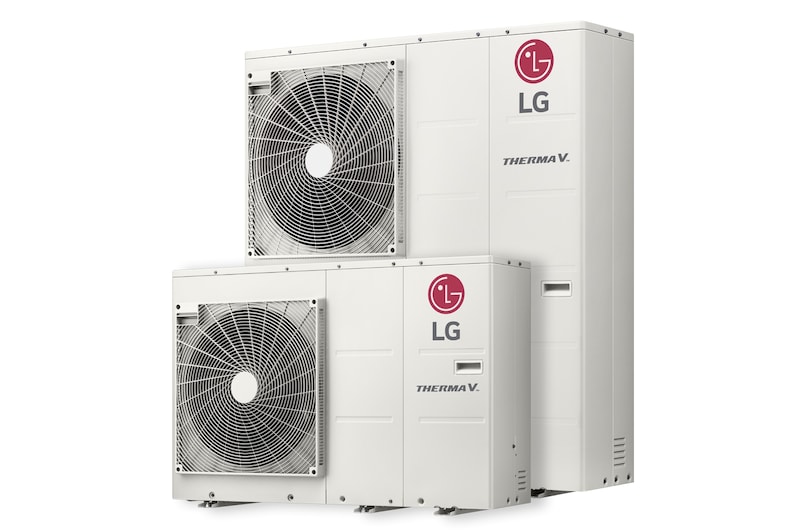 LG THERMA V Monobloc S ofrece una solución de aerotermia todo en uno compacta A+++, A++), HM051MR