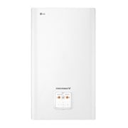 LG THERMA V Split Mural R410A Monofásica ofrece un diseño exterior mejorado con un control de calefacción fácil de usar (A+++/A++), HN1616M