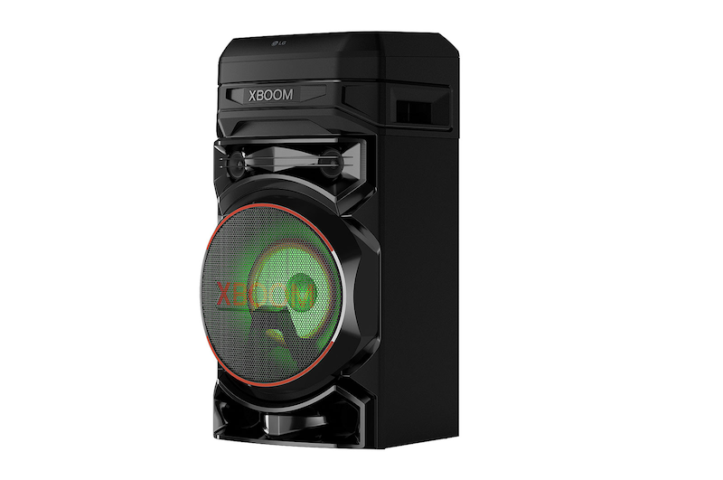 LG xboom La Bestia RNC5 - Altavoz gran potencia, 300W, karaoke, luces LED, efectos de DJ, Bluetooth, Negro, RNC5
