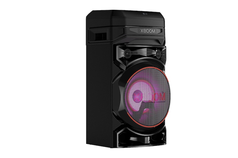 LG xboom La Bestia RNC5 - Altavoz gran potencia, 300W, karaoke, luces LED, efectos de DJ, Bluetooth, Negro, RNC5