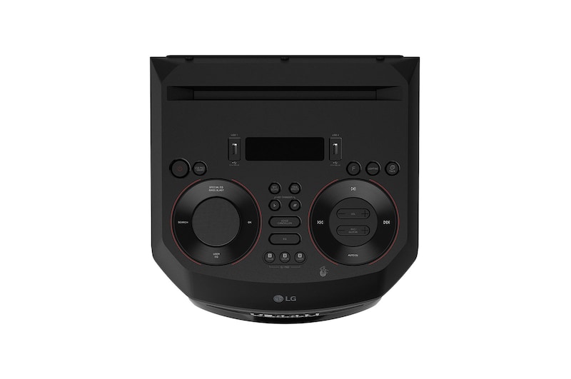 LG xboom La Bestia RNC7 - Altavoz gran potencia, 500W, karaoke, luces LED, efectos de DJ, Bluetooth, Negro, RNC7