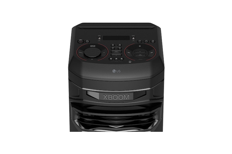 LG xboom La Bestia RNC7 - Altavoz gran potencia, 500W, karaoke, luces LED, efectos de DJ, Bluetooth, Negro, RNC7