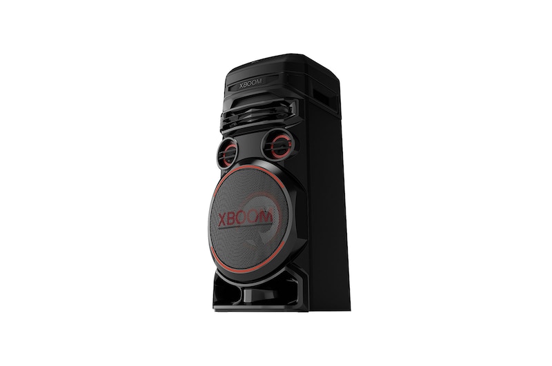 LG xboom La Bestia RNC7 - Altavoz gran potencia, 500W, karaoke, luces LED, efectos de DJ, Bluetooth, Negro, RNC7
