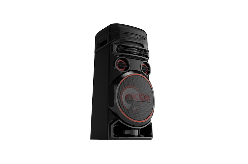 LG xboom La Bestia RNC7 - Altavoz gran potencia, 500W, karaoke, luces LED, efectos de DJ, Bluetooth, Negro, RNC7