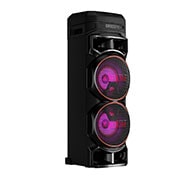 LG xboom La Bestia RNC9 - Altavoz gran potencia, 1000W, karaoke, luces LED, efectos de DJ, Bluetooth, Negro, RNC9