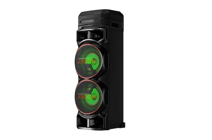 LG xboom La Bestia RNC9 - Altavoz gran potencia, 1000W, karaoke, luces LED, efectos de DJ, Bluetooth, Negro, RNC9