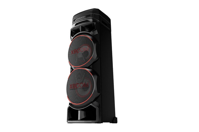 LG xboom La Bestia RNC9 - Altavoz gran potencia, 1000W, karaoke, luces LED, efectos de DJ, Bluetooth, Negro, RNC9