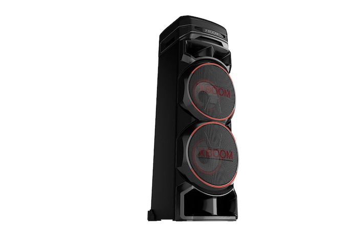 LG xboom La Bestia RNC9 - Altavoz gran potencia, 1000W, karaoke, luces LED, efectos de DJ, Bluetooth, Negro, RNC9