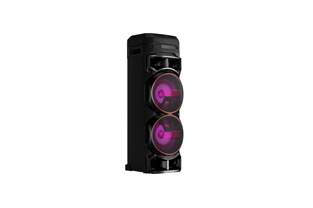 LG xboom La Bestia RNC9 - Altavoz gran potencia, 1000W, karaoke, luces LED, efectos de DJ, Bluetooth, Negro, RNC9