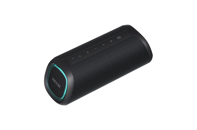 LG xboom XG5QBK - Altavoz inalámbrico, bluetooth, 20W, hasta 18h batería, resistencia IP67, Negro, XG5QBK
