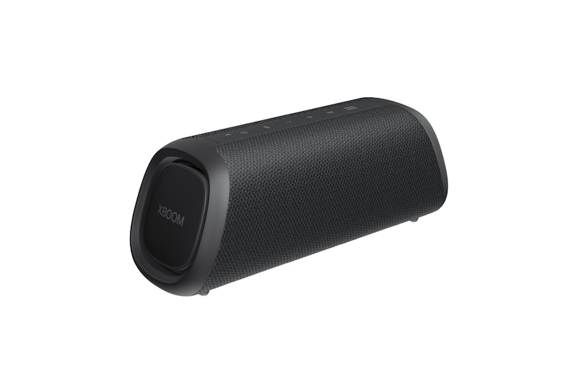 LG xboom XG5QBK - Altavoz inalámbrico, bluetooth, 20W, hasta 18h batería, resistencia IP67, Negro, XG5QBK