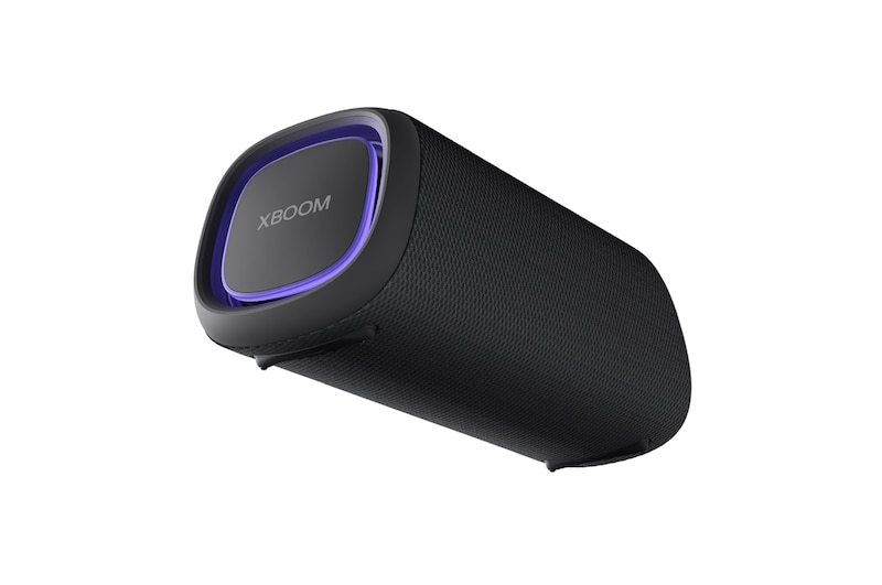 LG xboom XG5QBK - Altavoz inalámbrico, bluetooth, 20W, hasta 18h batería, resistencia IP67, Negro, XG5QBK