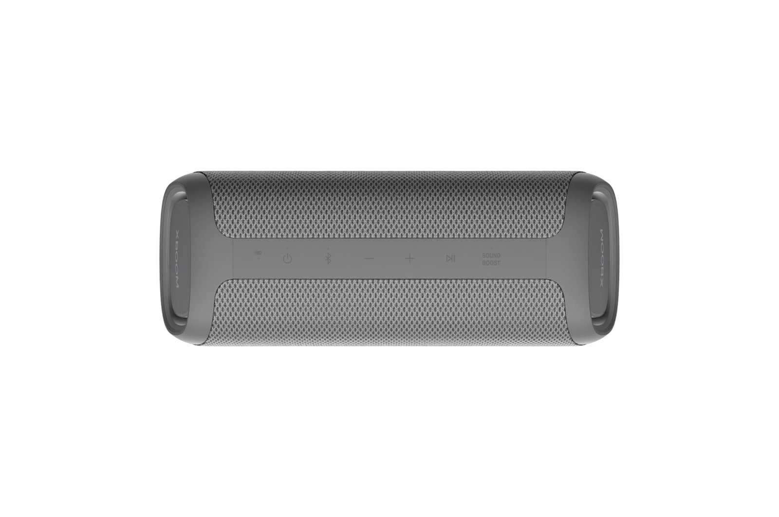 LG xboom XG5QGR - Altavoz inalámbrico, bluetooth, 20W, hasta 18h batería, resistencia IP67, Gris, XG5QGR