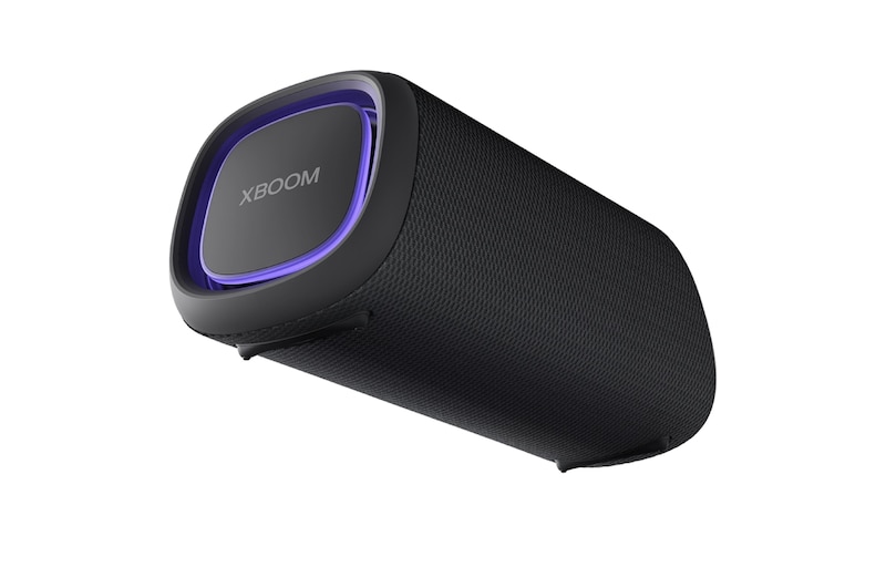 LG xboom XG7QBK - Altavoz inalámbrico, bluetooth, 40W, hasta 24h batería, resistencia IP67, Negro, XG7QBK