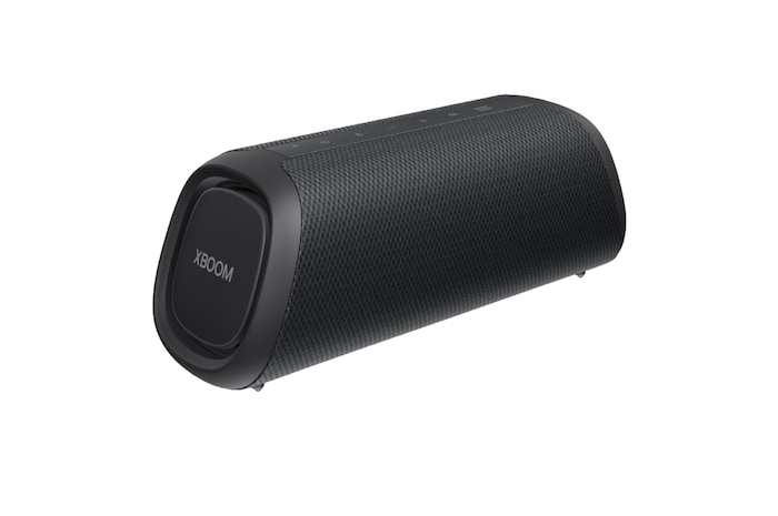 LG xboom XG7QBK - Altavoz inalámbrico, bluetooth, 40W, hasta 24h batería, resistencia IP67, Negro, XG7QBK