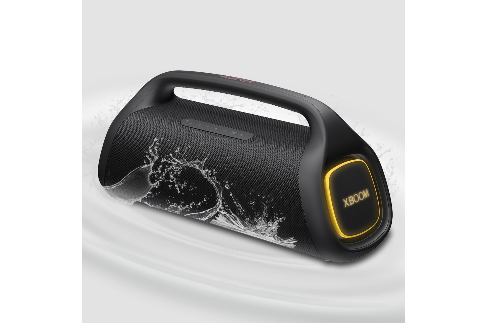 LG Altavoz Bluetooth XBOOM Go XG9QBK. Bajos potentes, resistencia al aguay polvo IP67 y hasta 24 horas de batería, XG9QBK