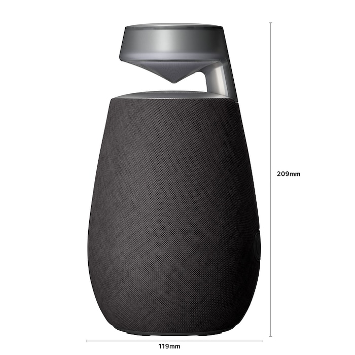 LG xboom XO2TBK - Altavoz inalámbrico, bluetooth, 20W, hasta 15h batería, resistencia IP55, Negro, XO2TBK