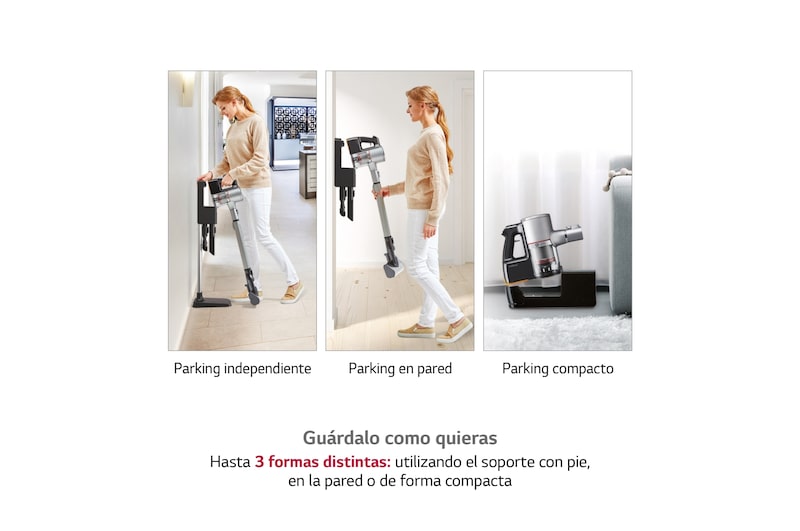 LG CordZero™ 200W Aspirador escoba sin cable PRO Grafito, A9K-PRO2G