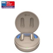 LG Auriculares True Wireless Bluetooth 5.2 con cancelación de ruido y autolimpieza, TONE-FP8E