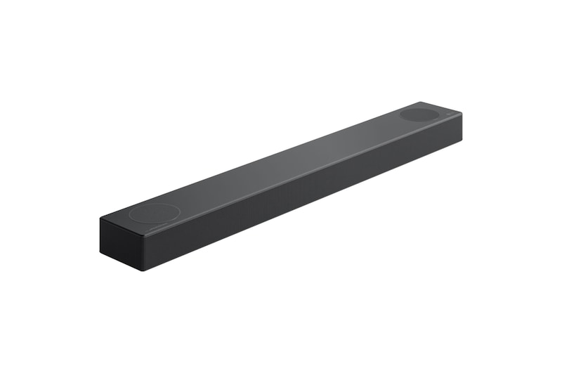 LG Barra de sonido Inteligente LG S75Q con 380W de potencia y 3.1.2 canales, doble altavoz Atmos vertical. Sonido envolvente Dolby Atmos y dst:X en alta resolución Hi-Res 24bits/96kHz y Meridian Horizon., S75Q