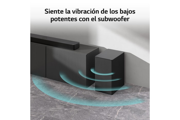 LG Barra de Sonido - LG SC9S, Bluetooth, 400W, 3.1.3  canales con Subwoofer, Dolby Atmos, Gris Oscuro, SC9S