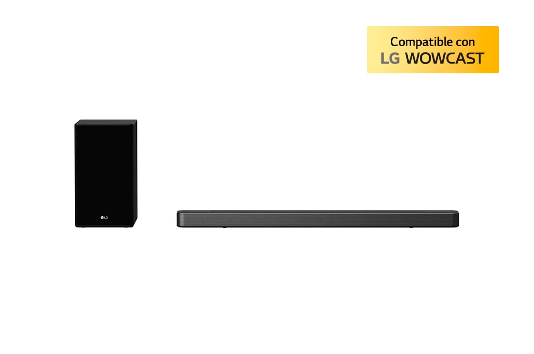 Imagen frontal del subwoofer