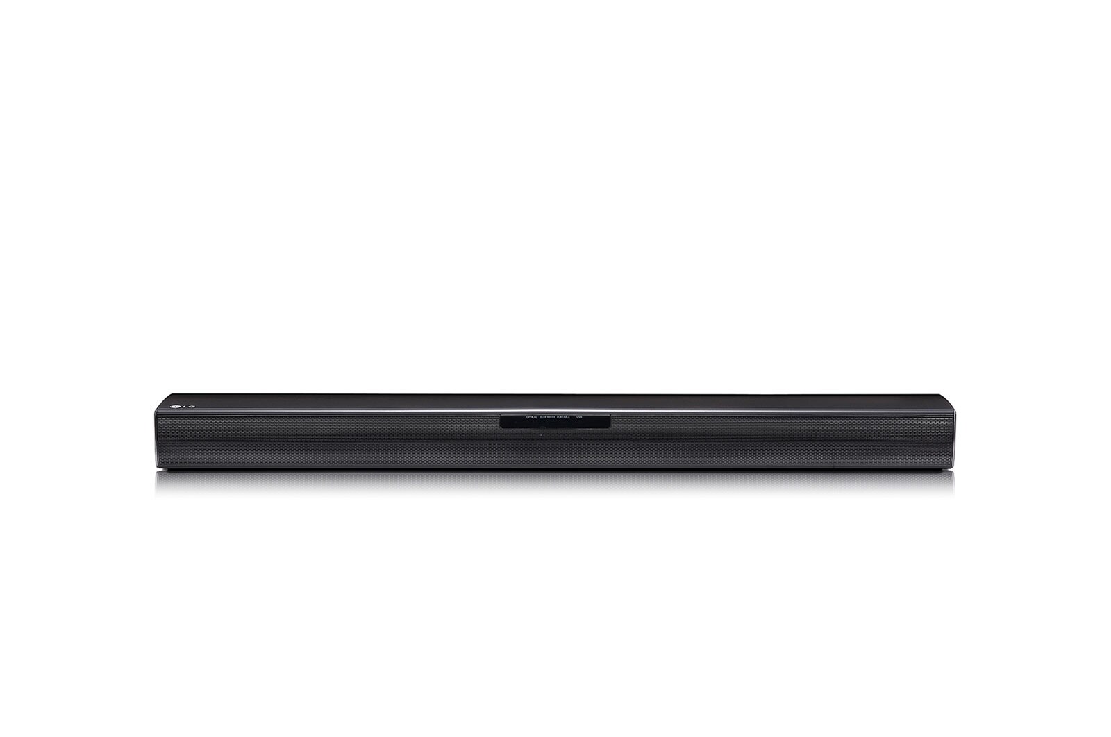 LG Barra de sonido LG SQC1 con 160W de potencia y 2.1 canales. Sonido envolvente Dolby Digital con bajos potentes. Conectividad Bluetooth, USB y entrada óptica. Completa tu televisor , SQC1