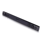 LG Barra de sonido Inteligente LG SQC2 con 300W de potencia y 2.1 canales. Sonido envolvente Dolby Digital con bajos potentes. Conectividad Bluetooth, USB y entrada óptica y App Android / iOS. Completa tu televisor con una barra de sonido con ajuste perfecto para TV de 43", SQC2