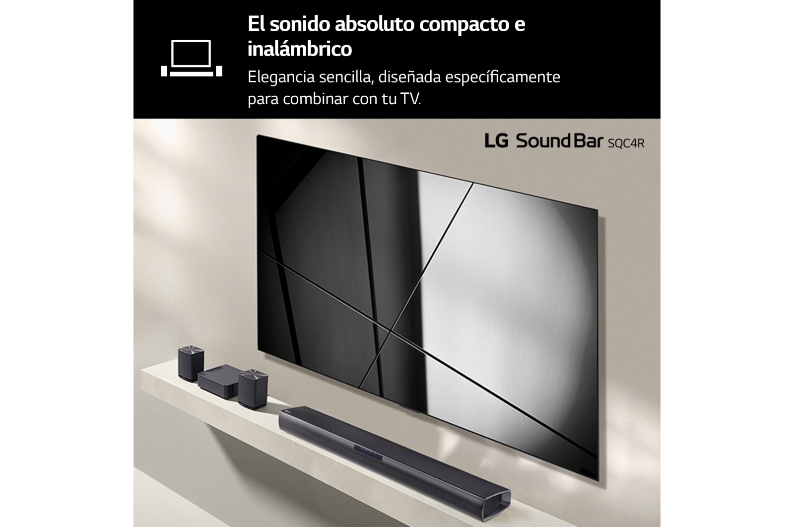 LG Barra de sonido LG SQC4R, SQC4R