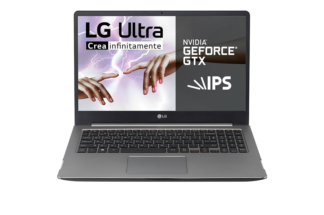 LG Ultra 15U70N-J.AA78B Windows 10 Home - Portátil de 39,6cm (15,6") FHD IPS (1,9kg, autonomía 16h, Intel i7 10ª gen., NVIDIA® GeForce® GTX 1050, 3GB VRAM, 16GB RAM, 512GB SSD NVMe) Plata - Teclado Español, 15U70P-J-AP78B